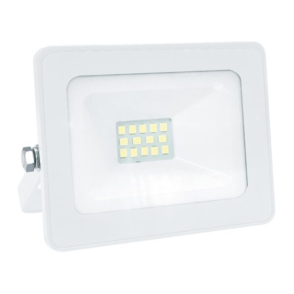 LED Προβολέας 10W ACA Λευκός 110° 800lm Αδιάβροχος IP66 3000K – Q1030W