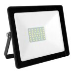 LED Προβολέας 30W ACA Μαύρος 110° 2400lm Αδιάβροχος IP66 3000K – Q3030