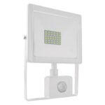LED Προβολέας με Ανιχνευτή Κίνησης 30W ACA Λευκός 110° 2400lm Αδιάβροχος IP66 3000K – Q3030WS