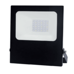LED Προβολέας 30W ACA Μαύρος 110° Αδιάβροχος IP66 Πολύχρωμος RGB+6000K – Q30RGBW