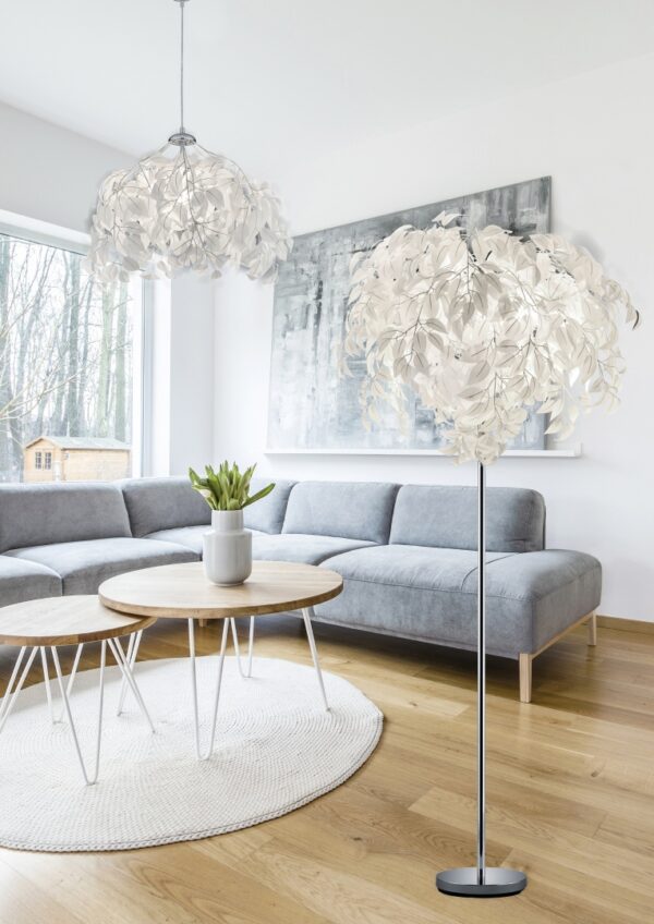 Κρεμαστό Φωτιστικό Reality   E27 Χρώμιο Μεταλλικό    R10461901