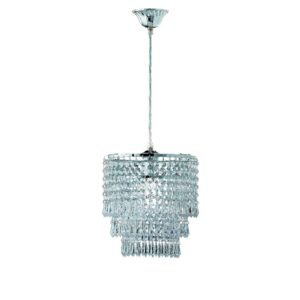 Κρεμαστό Φωτιστικό Reality   E27 Χρώμιο Μεταλλικό    R1147-06