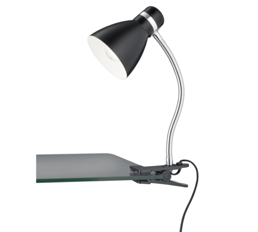 Φωτιστικό Γραφείου Trio Lighting 1xE27 Μαύρου Ματ Χρώματος – R20731232