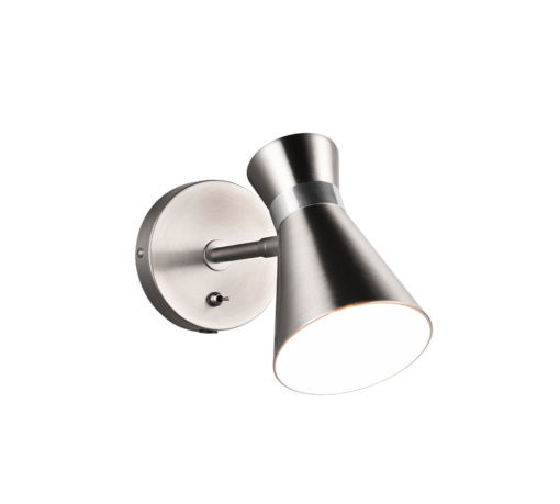 Επιτοίχιο Φωτιστικό Trio Lighting 1xE27 Νικελ Ματ Χρώματος – R20781707