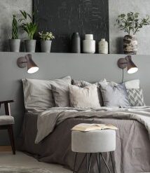 Επιτοίχιο Φωτιστικό Trio Lighting 1xE27 Μαύρου Χρώματος – R20781732