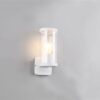 Φωτιστικό Τοίχου Λευκό Ματ BONITO 1x E27 IP44 Reality – R21596131