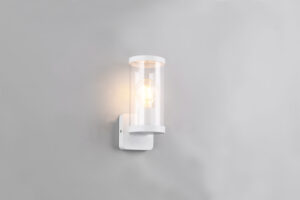 Φωτιστικό Τοίχου Λευκό Ματ BONITO 1x E27 IP44 Reality – R21596131