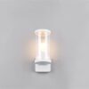 Φωτιστικό Τοίχου Λευκό Ματ BONITO 1x E27 IP44 Reality – R21596131