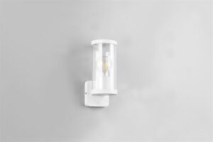 Φωτιστικό Τοίχου Λευκό Ματ BONITO 1x E27 IP44 Reality – R21596131