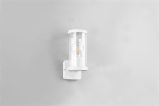 Φωτιστικό Τοίχου Λευκό Ματ BONITO 1x E27 IP44 Reality – R21596131