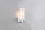 Φωτιστικό Τοίχου Λευκό Ματ BONITO 1x E27 με Ανιχνευτή Κίνησης IP44 Reality – R21599131