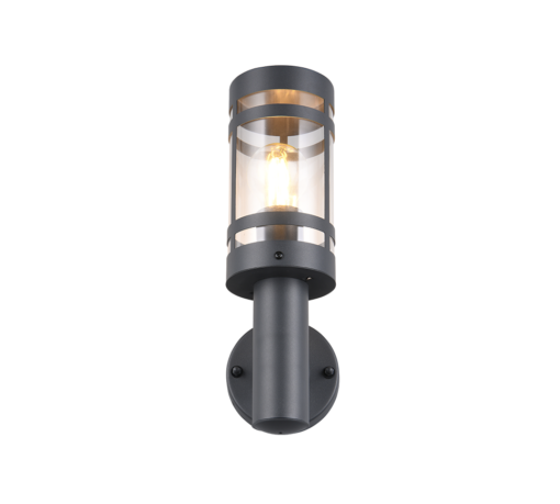 Φωτιστικό Τοίχου Ανθρακί PALOMA IP44 Reality – R21716142