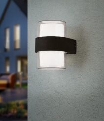 Φωτιστικό Τοίχου Reality LED 4,6W Ανθρακί Αλουμίνιο 1100lm 3000K IP54 R22052142