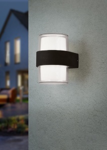 Φωτιστικό Τοίχου Reality LED 4,6W Ανθρακί Αλουμίνιο 1100lm 3000K IP54 R22052142