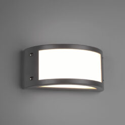 Φωτιστικό Τοίχου Reality LED 12W  Ανθρακί Πλαστικό 1200lm 3000K IP54 R22151142
