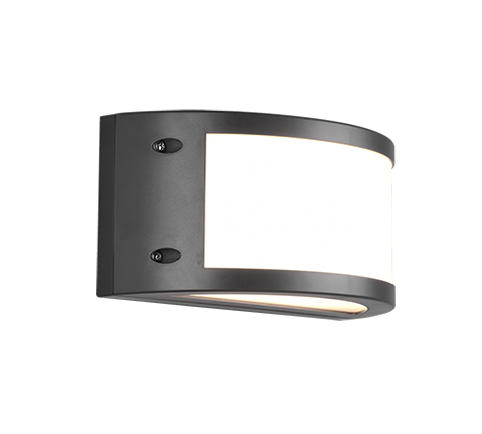 Φωτιστικό Τοίχου Reality LED 12W  Ανθρακί Πλαστικό 1200lm 3000K IP54 R22151142