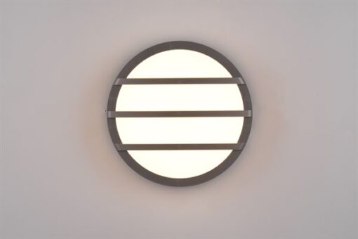 Φωτιστικό Τοίχου/Οροφής Ανθρακί VENADO LED 9.5W 1000lm 3000K IP54 Reality – R24236142