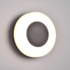 Φωτιστικό Τοίχου/Οροφής Μαύρο Ματ MORENA LED 14W 1500lm CCT IP54 Reality – R24246132