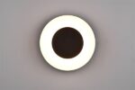 Φωτιστικό Τοίχου/Οροφής Μαύρο Ματ MORENA LED 14W 1500lm CCT IP54 Reality – R24246132