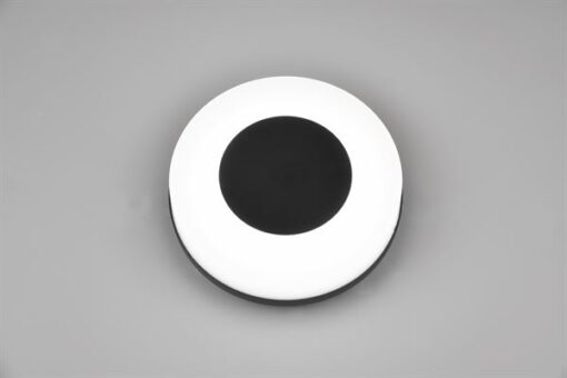 Φωτιστικό Τοίχου/Οροφής Μαύρο Ματ MORENA LED 14W 1500lm CCT IP54 Reality – R24246132