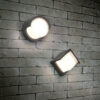 Φωτιστικό Τοίχου Reality PUNO   LED, 8W · 800lm, 3000K Μαύρο Ματ Πλαστικό IP54  – R27026132