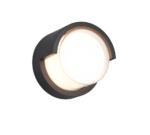 Φωτιστικό Τοίχου Reality PUNO   LED, 8W · 800lm, 3000K Μαύρο Ματ Πλαστικό IP54  – R27036132