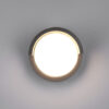 Φωτιστικό Τοίχου Reality PUNO   LED, 8W · 800lm, 3000K Μαύρο Ματ Πλαστικό IP54  – R27036132