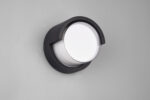 Φωτιστικό Τοίχου Reality PUNO   LED, 8W · 800lm, 3000K Μαύρο Ματ Πλαστικό IP54  – R27036132