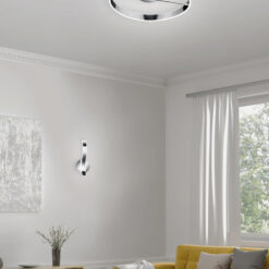 Φωτιστικό Τοίχου Reality PARMA   LED, 11W · 1400lm, 4000K Χρώμιο Μεταλλικό   – R27071106