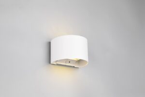 Επιτοίχιο Επαναφορτιζόμενο Μαγνητικό Φωτιστικό Up-Down Λευκό 5V Reality LED 1W 100lm 3000K IP44 με Ανιχνευτή Κίνησης – R27769131