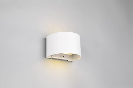 Επιτοίχιο Επαναφορτιζόμενο Μαγνητικό Φωτιστικό Up-Down Λευκό 5V Reality LED 1W 100lm 3000K IP44 με Ανιχνευτή Κίνησης – R27769131