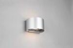 Επιτοίχιο Φωτιστικό Βεράντας Trio Lighting SMD LED 10W 3000K IP44 Αισθητήρας Φωτός Ανιχνευτής Κίνησης Επαναφορτιζόμενο Χρώματος Τιτάνιο – R27769187