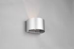 Επιτοίχιο Φωτιστικό Βεράντας Trio Lighting SMD LED 10W 3000K IP44 Αισθητήρας Φωτός Ανιχνευτής Κίνησης Επαναφορτιζόμενο Χρώματος Τιτάνιο – R27769187