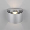 Επιτοίχιο Φωτιστικό Βεράντας Trio Lighting SMD LED 10W 3000K IP44 Αισθητήρας Φωτός Ανιχνευτής Κίνησης Επαναφορτιζόμενο Χρώματος Τιτάνιο – R27769187