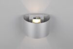 Επιτοίχιο Φωτιστικό Βεράντας Trio Lighting SMD LED 10W 3000K IP44 Αισθητήρας Φωτός Ανιχνευτής Κίνησης Επαναφορτιζόμενο Χρώματος Τιτάνιο – R27769187
