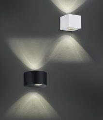 Φωτιστικό Τοίχου Reality LED 2W  Λευκό Ματ Πλαστικό 200lm 3000K IP44 R28222631