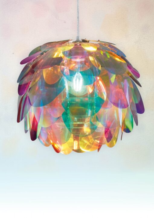 Κρεμαστό Φωτιστικό Reality   E27 Χρώμιο Μεταλλικό    R30401069