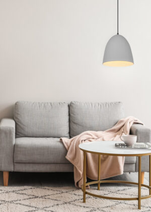 Κρεμαστό Φωτιστικό Reality TILDA  1x E27 Γκρι Μεταλλικό   – R30661011