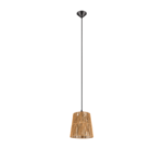 Κρεμαστό Φωτιστικό Trio Lighting 1xE27 Καφέ Χρώματος – R31041026