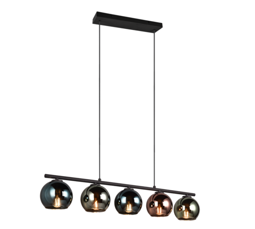 Κρεμαστό Φωτιστικό Trio Lighting 5xE14 Πολύχρωμο – R31305017