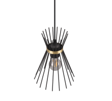 Κρεμαστό Φωτιστικό Trio Lighting 1xE27 Μαύρου Χρώματος – R31531080