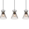 Κρεμαστό Φωτιστικό Trio Lighting 3xE27 Μαύρου Χρώματος – R31533080