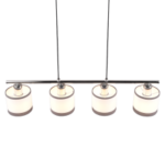 Κρεμαστό Φωτιστικό Trio Lighting 4xE14 Χρωμίου – R31554006