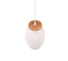 Κρεμαστό Φωτιστικό Trio Lighting 1xE27 Λευκού Χρώματος – R31571031