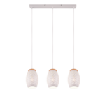 Κρεμαστό Φωτιστικό Trio Lighting 3xE27 Λευκού Χρώματος – R31573031