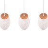 Κρεμαστό Φωτιστικό Trio Lighting 3xE27 Λευκού Χρώματος – R31573031