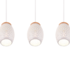 Κρεμαστό Φωτιστικό Trio Lighting 3xE27 Λευκού Χρώματος – R31573031