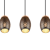Κρεμαστό Φωτιστικό Trio Lighting 3xE27 Μαύρου Χρώματος – R31573080