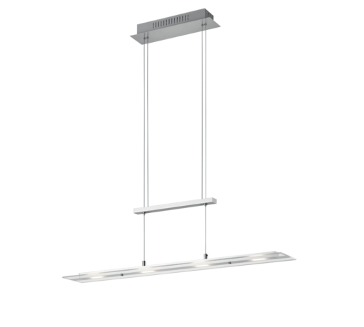 Κρεμαστό Φωτιστικό Trio Lighting LED 5W 3000K Νικελ Χρώματος – R32004107