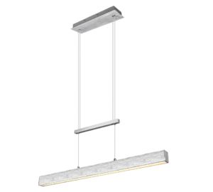 Κρεμαστό Φωτιστικό Reality LED 21W  Βουρτσισμένο Αλουμίνιο Μεταλλικό Step Dimmable 3000lm 3000K  R32043105